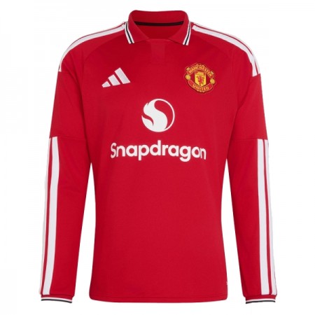 Manchester United Matchtröjor Hemma Fotbollströja 2026-27 Långärmad Manchester United Matchtröjor Hemma Fotbollströja 2026-27 Långärmad
