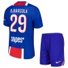 Paris Saint-Germain Bradley Barcola 29 Matchtröjor Barn Hemma Fotbollströja 2026-27