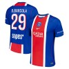 Paris Saint-Germain Bradley Barcola 29 Matchtröjor Hemma Fotbollströja 2026-27 Paris Saint-Germain Bradley Barcola 29 Matchtröjor Hemma Fotbollströja 2026-27