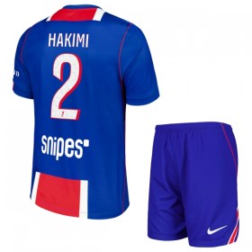 Paris Saint-Germain Hakimi 2 Matchtröjor Barn Hemma Fotbollströja 2026-27