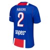 Paris Saint-Germain Hakimi 2 Matchtröjor Barn Hemma Fotbollströja 2026-27