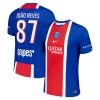 Paris Saint-Germain Joao Neves 87 Matchtröjor Hemma Fotbollströja 2026-27 Paris Saint-Germain Joao Neves 87 Matchtröjor Hemma Fotbollströja 2026-27