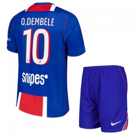 Paris Saint-Germain O. Dembele 10 Matchtröjor Barn Hemma Fotbollströja 2026-27
