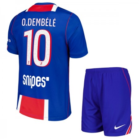Paris Saint-Germain O. Dembele 10 Matchtröjor Barn Hemma Fotbollströja 2026-27 Paris Saint-Germain O. Dembele 10 Matchtröjor Barn Hemma Fotbollströja 2026-27