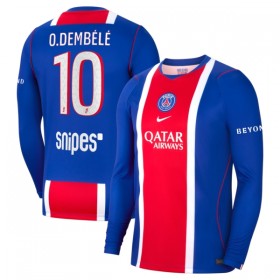 Paris Saint-Germain O. Dembele 10 Matchtröjor Hemma Fotbollströja 2026-27 Långärmad