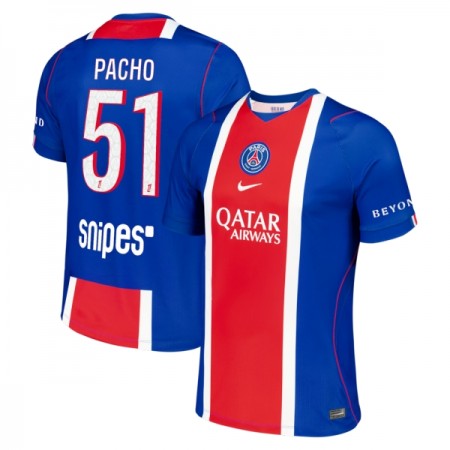 Paris Saint-Germain Pacho 51 Matchtröjor Hemma Fotbollströja 2026-27