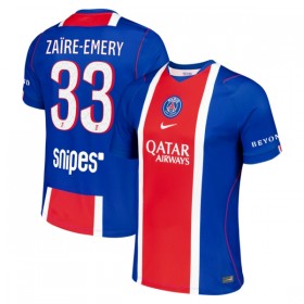 Paris Saint-Germain Zaire Emery 33 Matchtröjor Hemma Fotbollströja 2026-27
