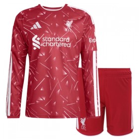 Liverpool Matchtröjor Barn Hemma Fotbollströja 2026-27 Långärmad
