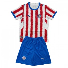 Paraguay Matchtröjor Barn Hemma Fotbollströja VM 2026