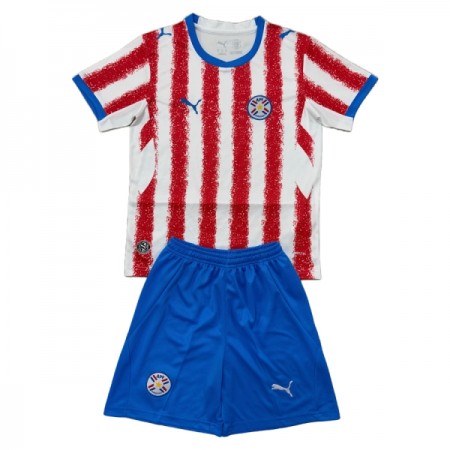 Paraguay Matchtröjor Barn Hemma Fotbollströja VM 2026