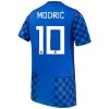 Kroatien Modrić 10 Matchtröjor Barn Borta Fotbollströja VM 2026