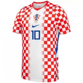 Kroatien Modrić 10 Matchtröjor Barn Hemma Fotbollströja VM 2026