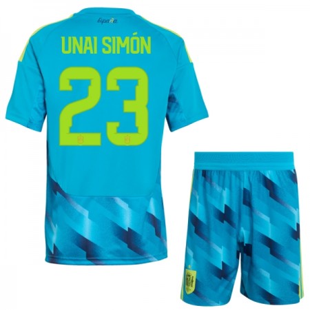 Spanien Unai Simon 23 Matchtröjor Målvakt Barn VM 2026