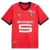 Stade Rennais Matchtröjor Hemma Fotbollströja 2026-27 Stade Rennais Matchtröjor Hemma Fotbollströja 2026-27