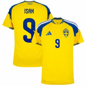 Sverige Isak 9 Matchtröjor Hemma Fotbollströja VM 2026