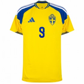 Sverige Isak 9 Matchtröjor Hemma Fotbollströja VM 2026