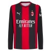 AC Milan Matchtröjor Hemma Fotbollströja 2026-27 Långärmad AC Milan Matchtröjor Hemma Fotbollströja 2026-27 Långärmad