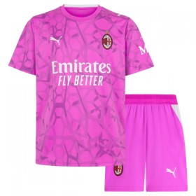AC Milan Matchtröjor Målvakt Barn Borta Fotbollströja 2026-27