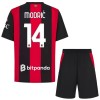 AC Milan Modrić 14 Matchtröjor Barn Hemma Fotbollströja 2026-27 AC Milan Modrić 14 Matchtröjor Barn Hemma Fotbollströja 2026-27