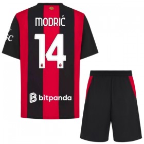 AC Milan Modrić 14 Matchtröjor Barn Hemma Fotbollströja 2026-27