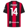 AC Milan Modrić 14 Matchtröjor Hemma Fotbollströja 2026-27 AC Milan Modrić 14 Matchtröjor Hemma Fotbollströja 2026-27