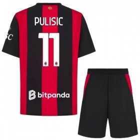AC Milan Pulisic 11 Matchtröjor Barn Hemma Fotbollströja 2026-27