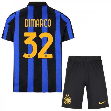 Inter Milan Dimarco 32 Matchtröjor Barn Hemma Fotbollströja 2026-27 Inter Milan Dimarco 32 Matchtröjor Barn Hemma Fotbollströja 2026-27