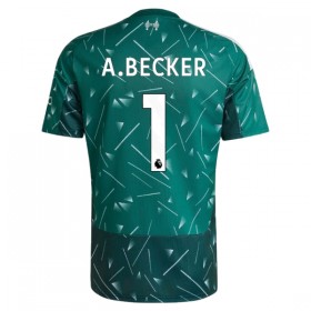 Liverpool A. Becker 1 Matchtröjor Målvakt Hemma Fotbollströja 2026-27 Grön