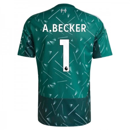 Liverpool A. Becker 1 Matchtröjor Målvakt Hemma Fotbollströja 2026-27 Grön Liverpool A. Becker 1 Matchtröjor Målvakt Hemma Fotbollströja 2026-27 Grön
