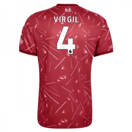 Liverpool Virgil 4 Matchtröjor Hemma Fotbollströja 2026-27 Liverpool Virgil 4 Matchtröjor Hemma Fotbollströja 2026-27