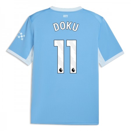 Manchester City Doku 11 Matchtröjor Hemma Fotbollströja 2026-27 Manchester City Doku 11 Matchtröjor Hemma Fotbollströja 2026-27