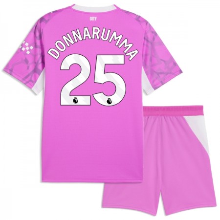 Manchester City Donnarumma 25 Matchtröjor Målvakt Barn Borta Fotbollströja 2026-27 Rosa Manchester City Donnarumma 25 Matchtröjor Målvakt Barn Borta Fotbollströja 2026-27 Rosa