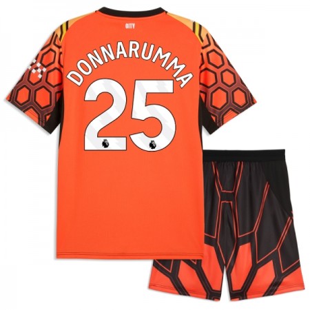 Manchester City Donnarumma 25 Matchtröjor Målvakt Barn Tredje Fotbollströja 2026-27 Orange Manchester City Donnarumma 25 Matchtröjor Målvakt Barn Tredje Fotbollströja 2026-27 Orange