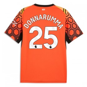 Manchester City Donnarumma 25 Matchtröjor Målvakt Tredje Fotbollströja 2026-27 Orange