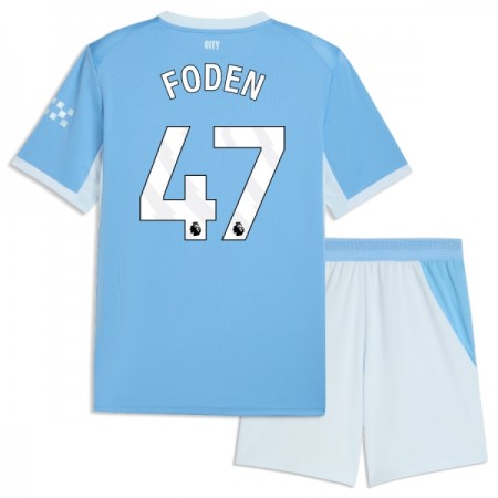 Manchester City Foden 47 Matchtröjor Barn Hemma Fotbollströja 2026-27 Manchester City Foden 47 Matchtröjor Barn Hemma Fotbollströja 2026-27