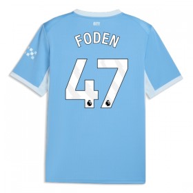 Manchester City Foden 47 Matchtröjor Hemma Fotbollströja 2026-27