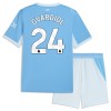 Manchester City Gvardiol 24 Matchtröjor Barn Hemma Fotbollströja 2026-27 Manchester City Gvardiol 24 Matchtröjor Barn Hemma Fotbollströja 2026-27