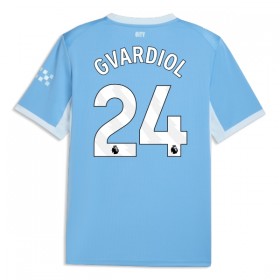 Manchester City Gvardiol 24 Matchtröjor Hemma Fotbollströja 2026-27