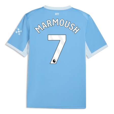 Manchester City Marmoush 7 Matchtröjor Hemma Fotbollströja 2026-27 Manchester City Marmoush 7 Matchtröjor Hemma Fotbollströja 2026-27