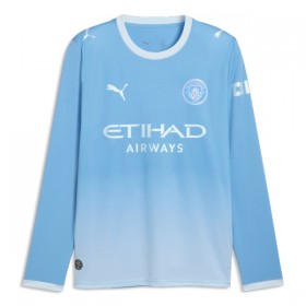 Manchester City Matchtröjor Hemma Fotbollströja 2026-27 Långärmad