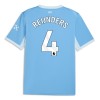 Manchester City Reijnders 4 Matchtröjor Hemma Fotbollströja 2026-27 Manchester City Reijnders 4 Matchtröjor Hemma Fotbollströja 2026-27