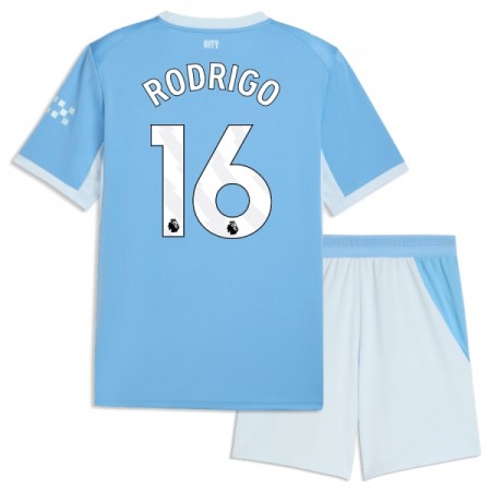 Manchester City Rodrigo 16 Matchtröjor Barn Hemma Fotbollströja 2026-27 Manchester City Rodrigo 16 Matchtröjor Barn Hemma Fotbollströja 2026-27