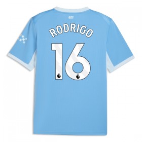 Manchester City Rodrigo 16 Matchtröjor Hemma Fotbollströja 2026-27