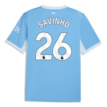 Manchester City Savinho 26 Matchtröjor Hemma Fotbollströja 2026-27 Manchester City Savinho 26 Matchtröjor Hemma Fotbollströja 2026-27