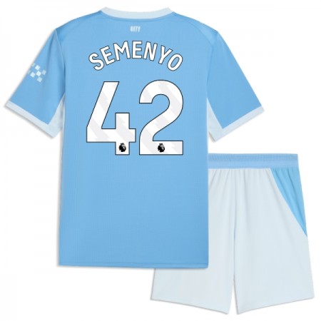Manchester City Semenyo 42 Matchtröjor Barn Hemma Fotbollströja 2026-27 Manchester City Semenyo 42 Matchtröjor Barn Hemma Fotbollströja 2026-27