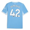 Manchester City Semenyo 42 Matchtröjor Hemma Fotbollströja 2026-27 Manchester City Semenyo 42 Matchtröjor Hemma Fotbollströja 2026-27