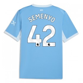 Manchester City Semenyo 42 Matchtröjor Hemma Fotbollströja 2026-27