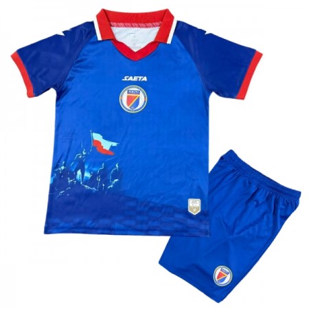 Haiti Matchtröjor Barn Hemma Fotbollströja VM 2026