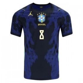 Brasilien Bruno Guimaraes 8 Matchtröjor Borta Fotbollströja VM 2026
