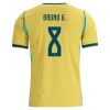 Brasilien Bruno Guimaraes 8 Matchtröjor Hemma Fotbollströja VM 2026